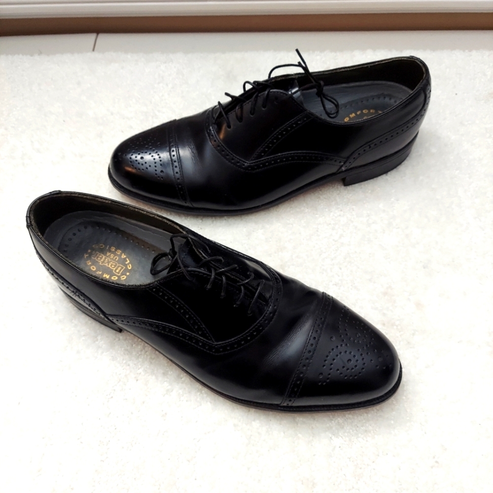 Men's Comfort Classics from Dexter. Style Barrett.  Leather. Size 9.5 medium